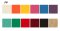 RUBBER MASK GREASE PALETTE -FARBA DO MALOWANIA LATEKSU 12 kolorów