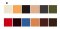 RUBBER MASK GREASE PALETTE -FARBA DO MALOWANIA LATEKSU 12 kolorów